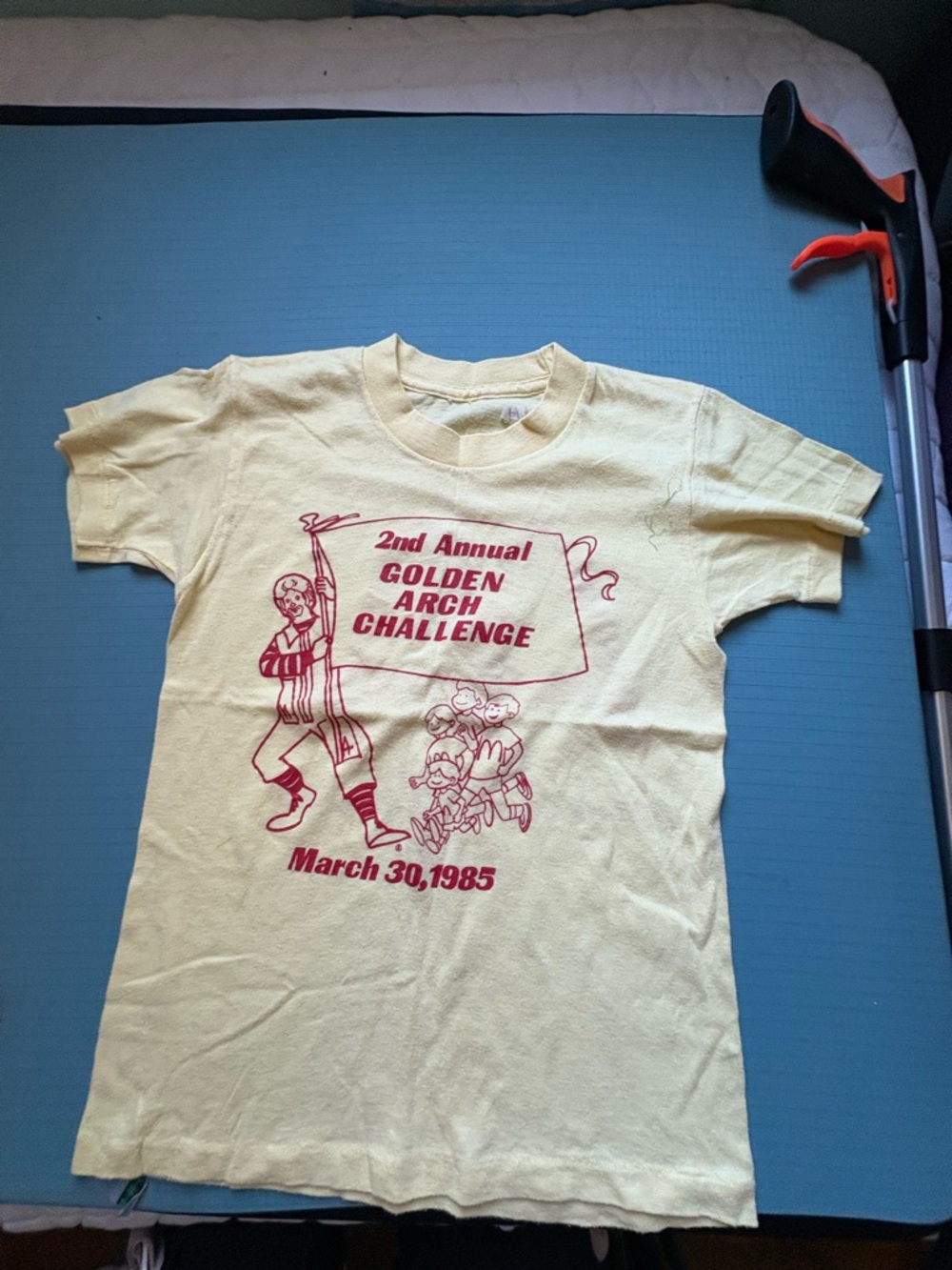 Vintage running t shirt